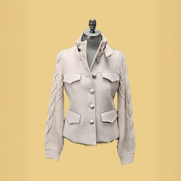 Veronica Beard Wool Utility Jacket - Picture 4 of 5